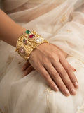 Navratna Cuff Bangle