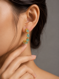 Mint Dew Drop Earrings