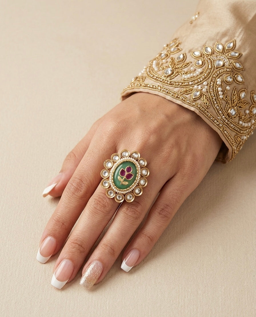The Mayura Blossom Ring