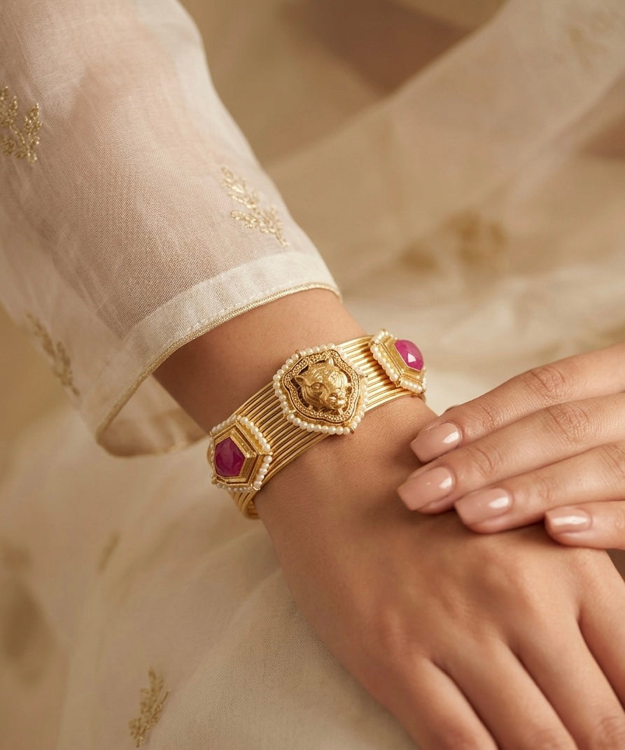 Royal Bengal Tiger Motif Kada