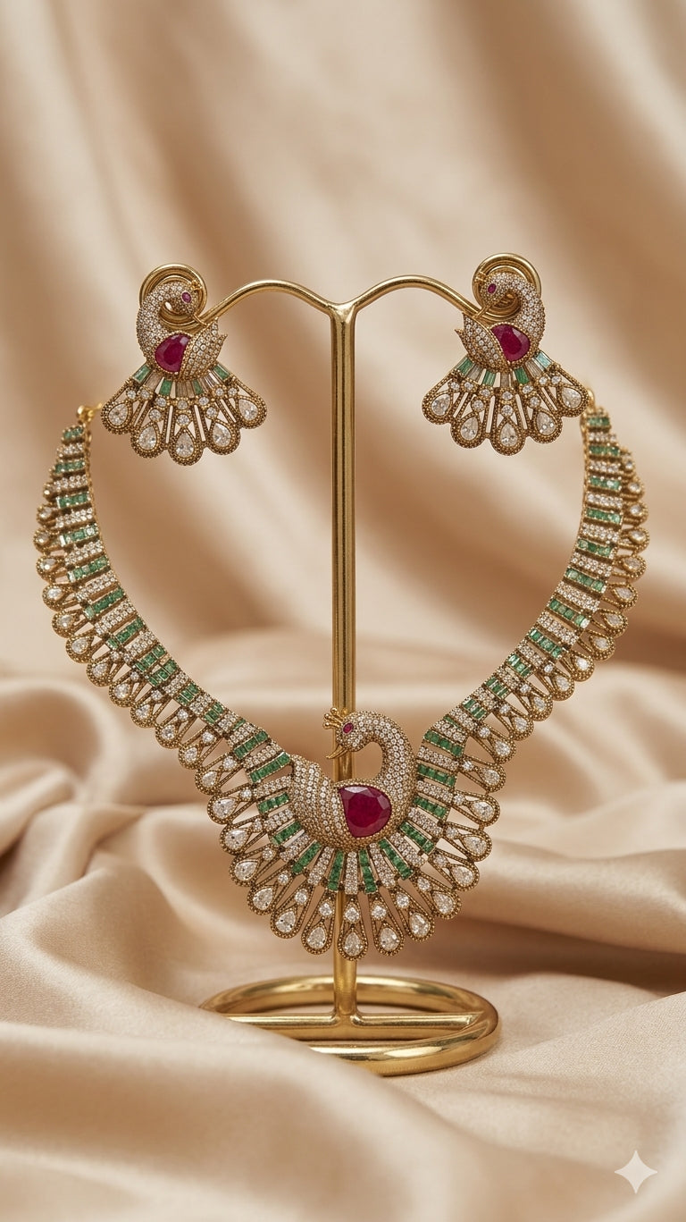 Dilnaz Peacock Set
