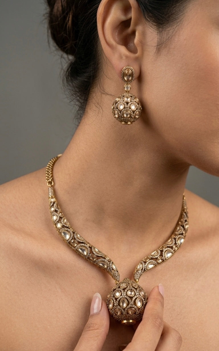 Hyderabadi Nizami Jewelry Set