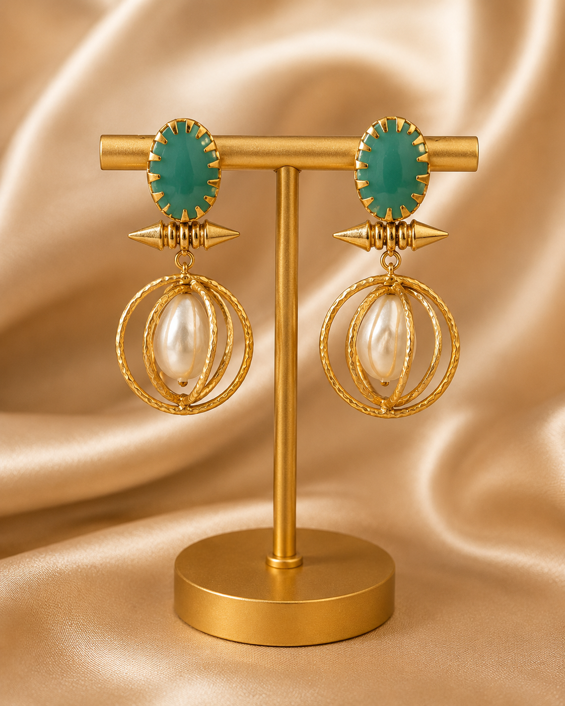 Aqua Pearl Orbit Drops