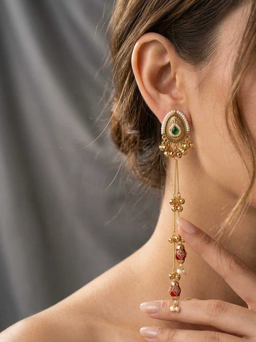 Rooh Pearl Tassels