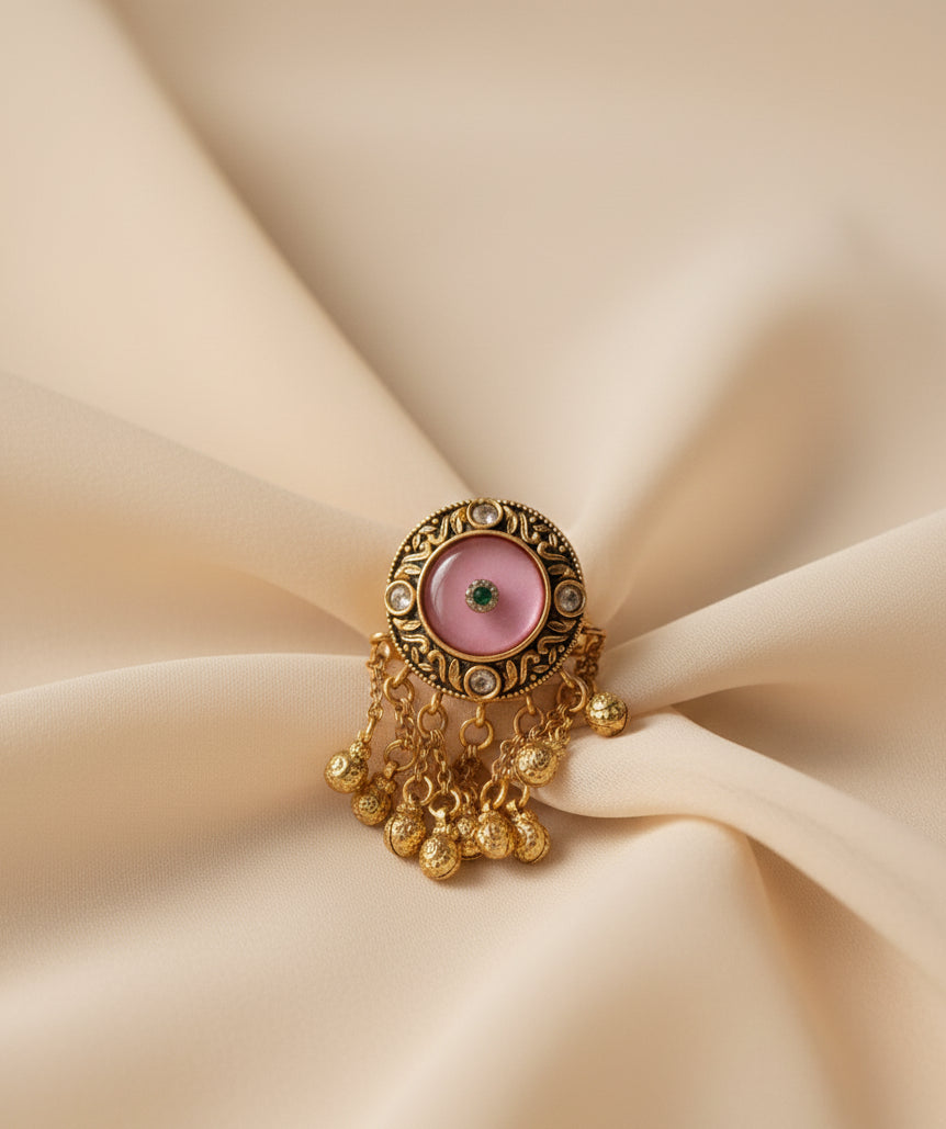 Gulabi Jhalar Ring