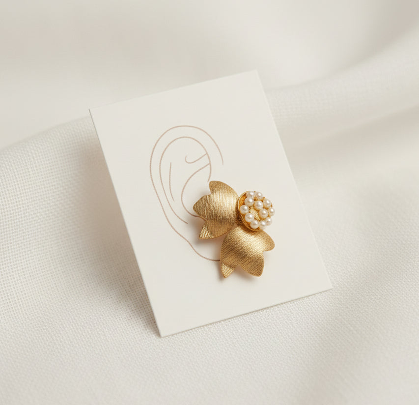 Swarna Patra Bloom Studs