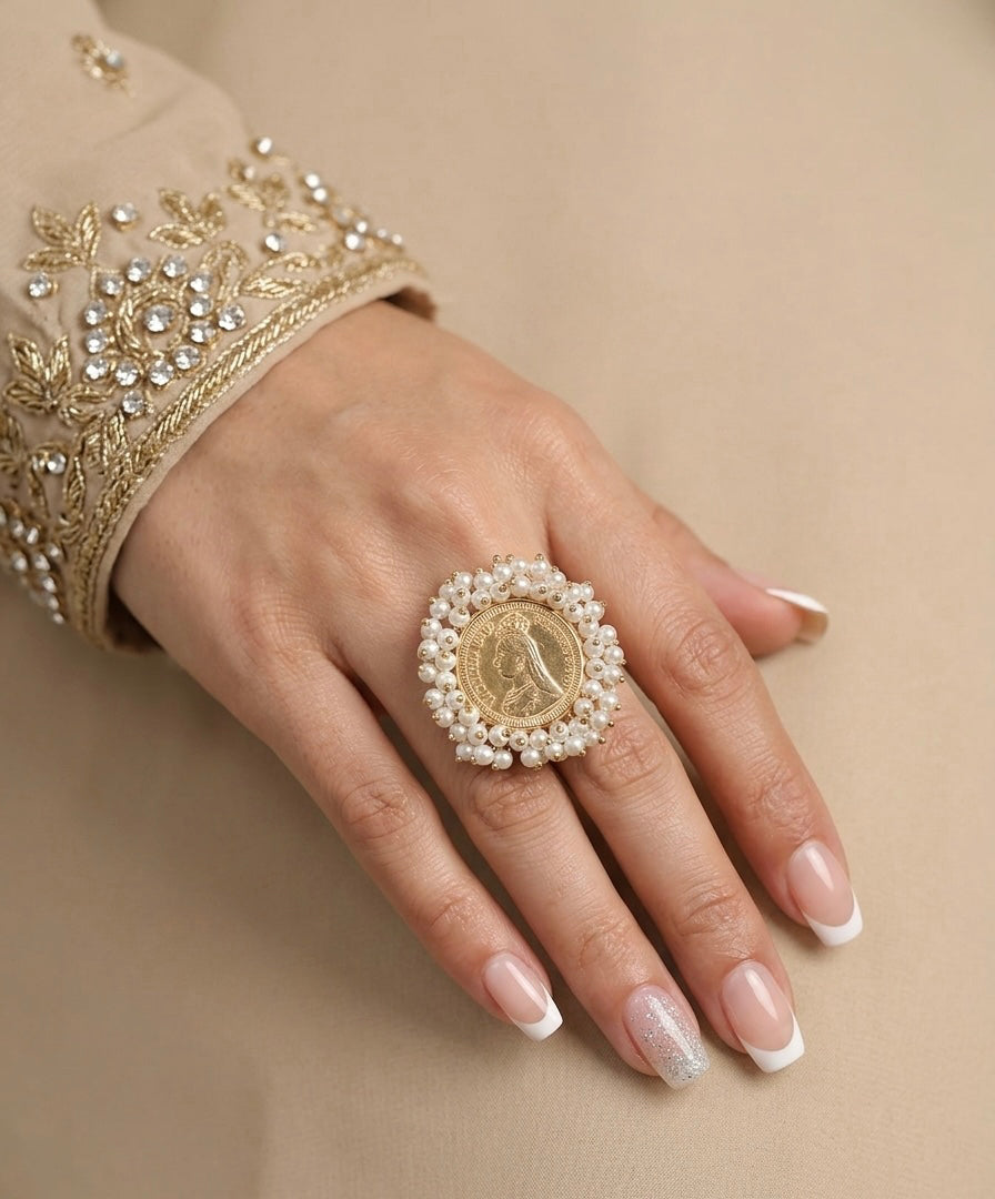 The Victoria Pearl Ring