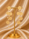 Celestial Pearl Vine Earrings