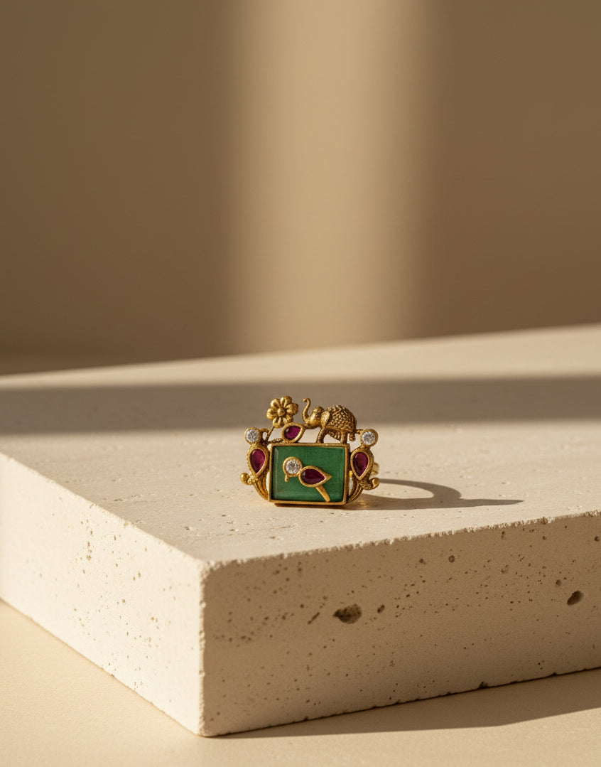 Mayura Kunj Ring (Peacock Garden Ring)