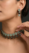 Vanya Panther Choker Set
