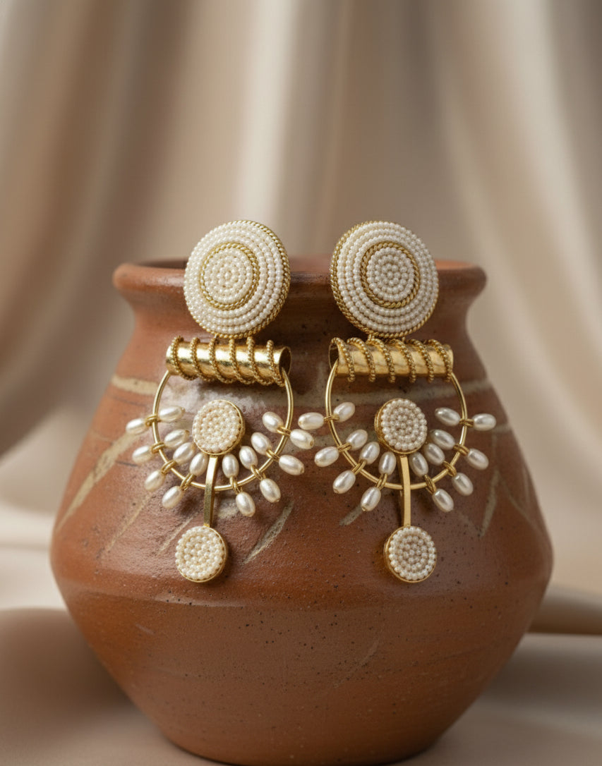 Nayantara Spiral Arte Earrings