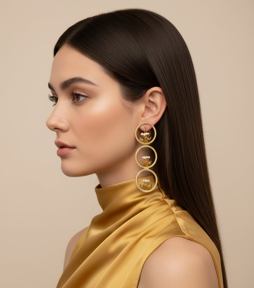 Kumudini Chakras Earrings