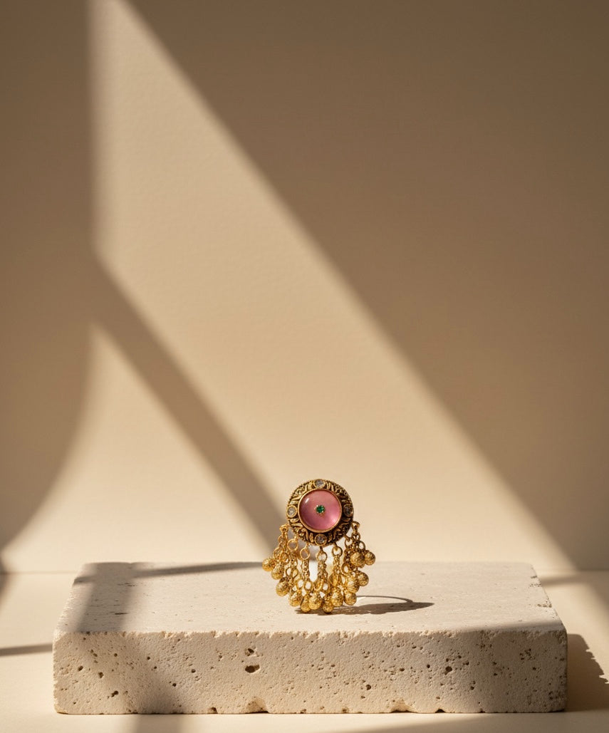 Gulabi Jhalar Ring