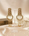 Suhani Kashmiri Pearl Drop Chand Earring-
