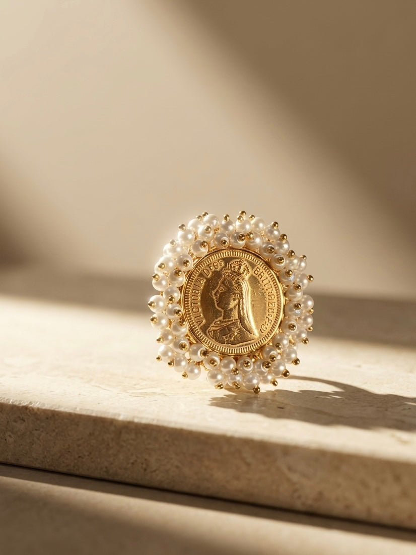 The Victoria Pearl Ring