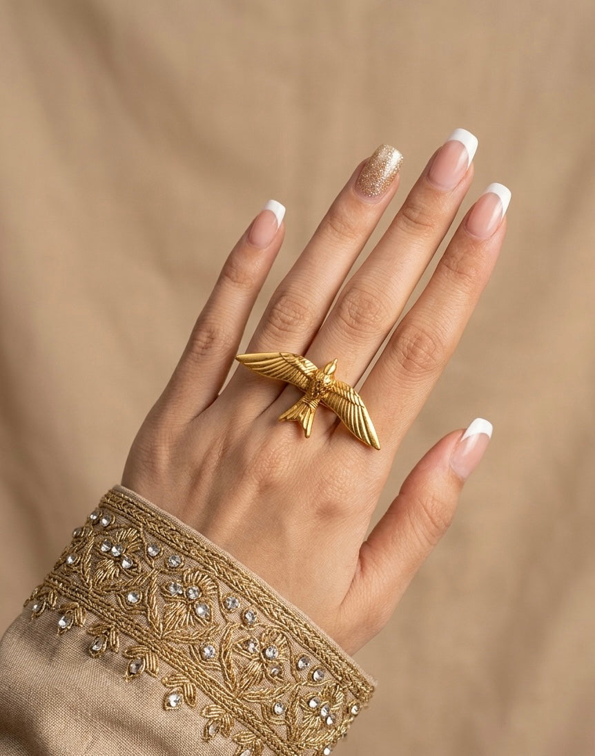 The Aurelia Swallow Ring
