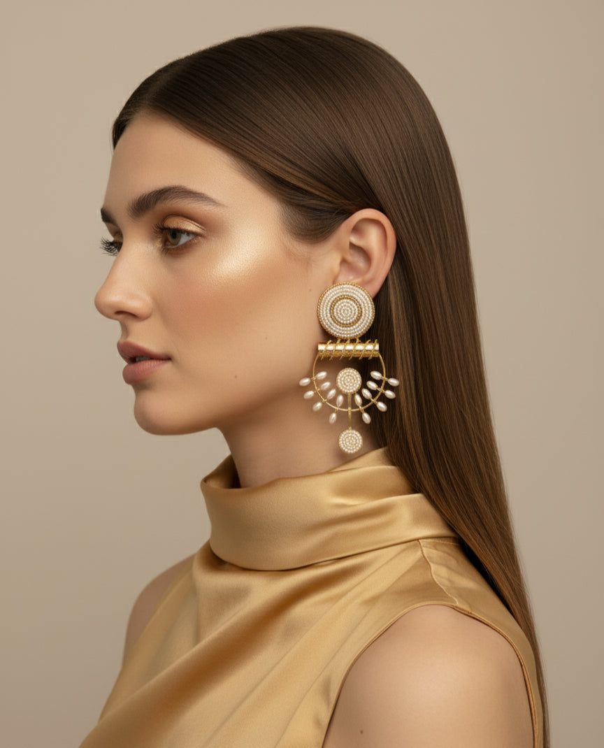 Nayantara Spiral Arte Earrings