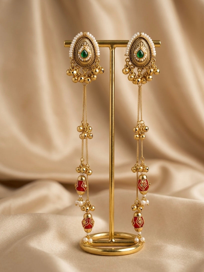 Rooh Pearl Tassels
