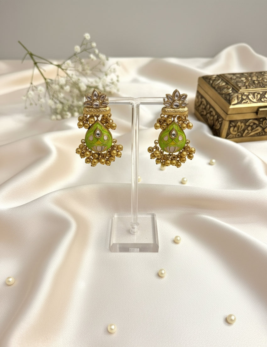 Aarzoo Kashmiri Enamel Necklace Set