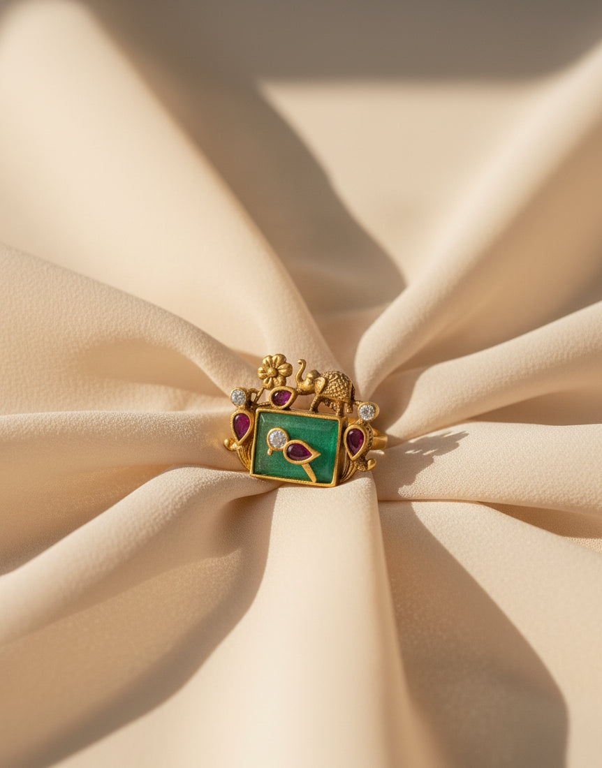 Mayura Kunj Ring (Peacock Garden Ring)