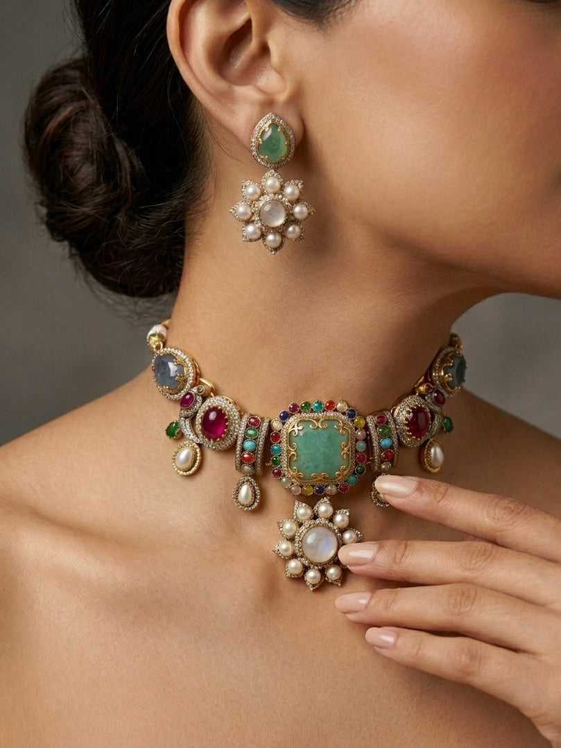 Noor Rang Jewel Set