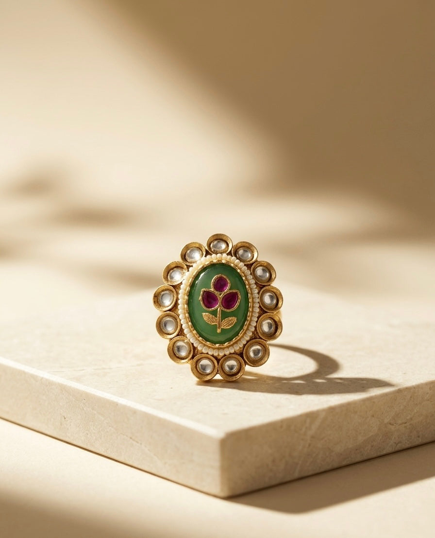 The Mayura Blossom Ring