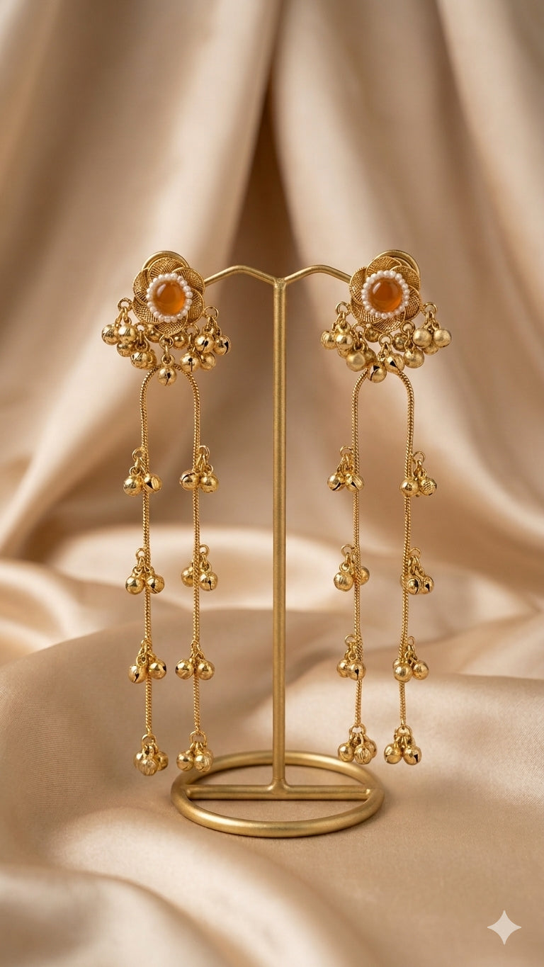 Gulnaar Tassel Earrings